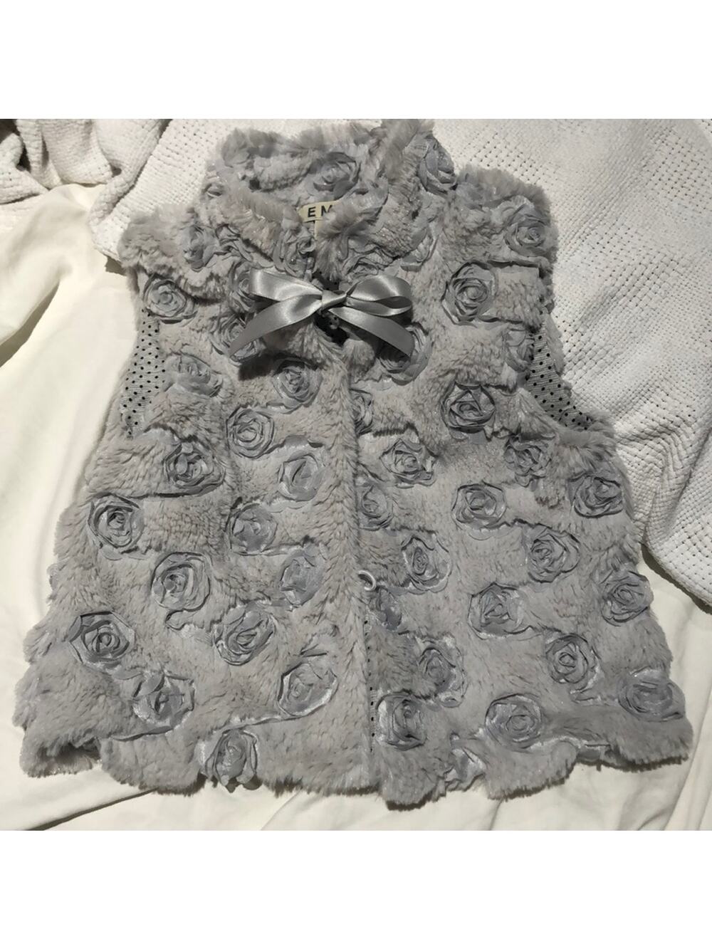 EMC 3 rosette vest in great super soft worn once